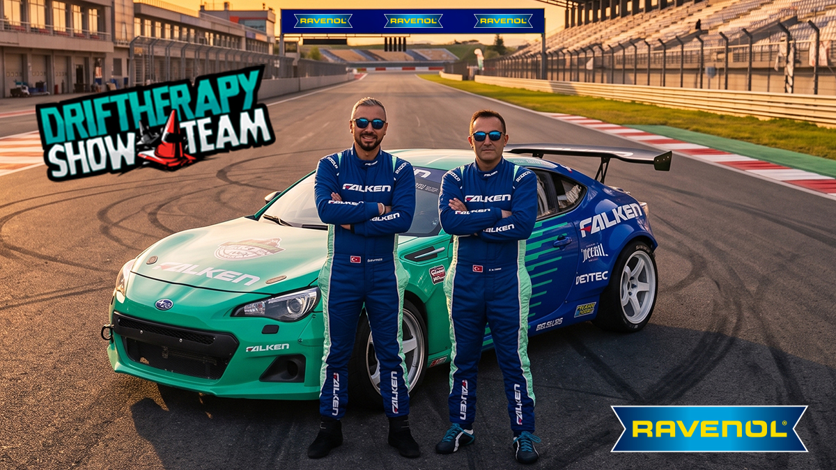 RAVENOL, Türk Motor Sporlarının Yıldızları Abbas Çimen, Örge Pamukçu ve Driftherapy'nin Resmi Sponsoru Oldu!