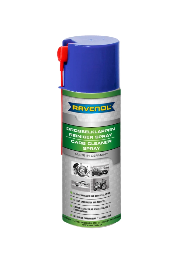 RAVENOL Carb Reiniger Spray (Karbüratör ve Gaz Kelebeği Temizleyici Sprey) 0.400 ML