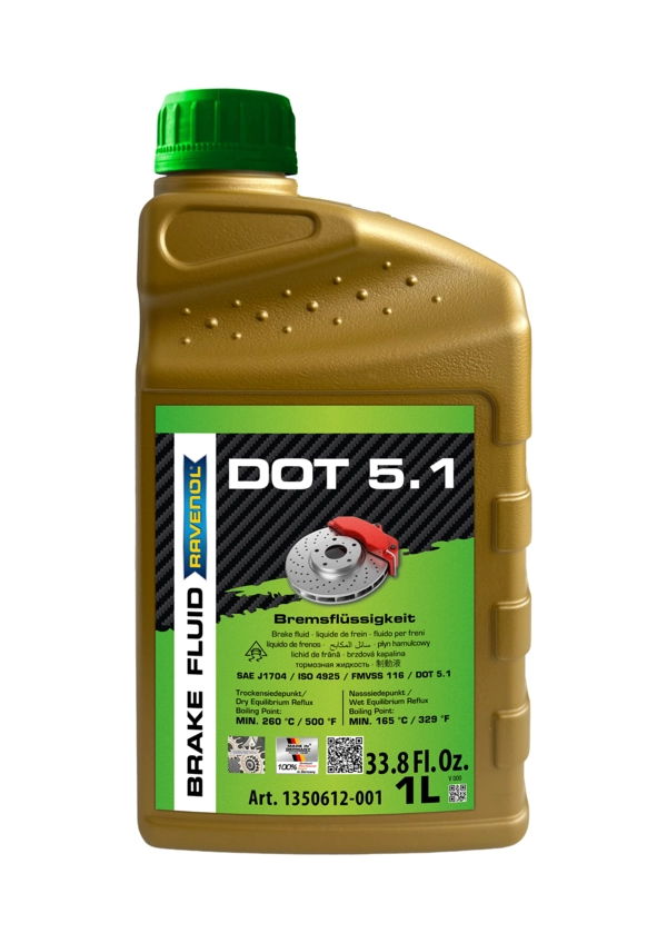 RAVENOL DOT 5.1 Fren Hidrolik Yağı 1 Litre