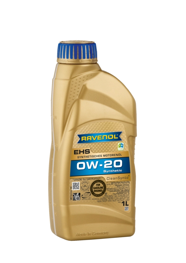 RAVENOL EHS SAE 0W-20 Tam Sentetik Motor Yağı 1 Litre