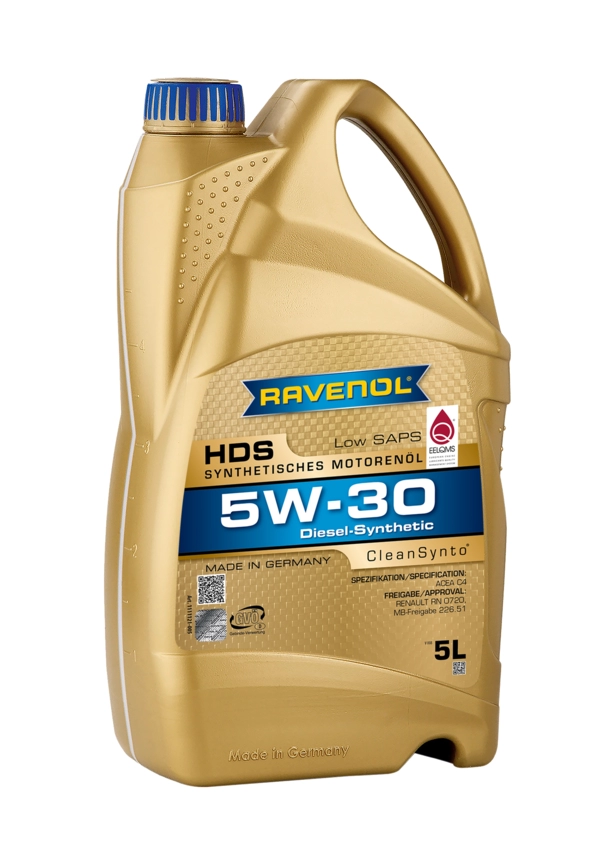 RAVENOL HDS Hydrocrack Diesel Specific SAE 5W-30 Tam Sentetik Motor Yağı 5 Litre