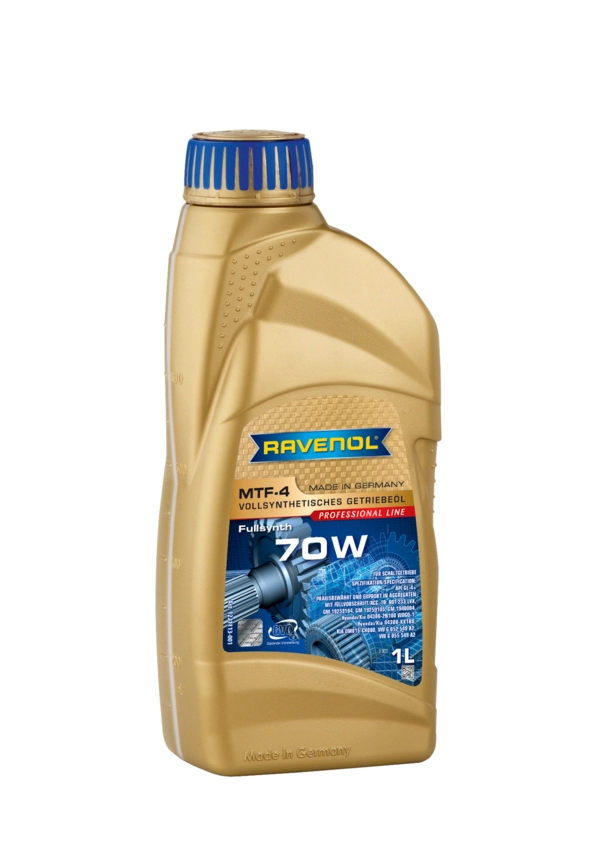RAVENOL MTF-4 SAE 70W Tam Sentetik Manuel Şanzıman Yağı 1 Litre
