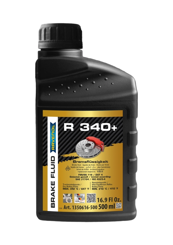RAVENOL Racing Brake Fluid R 340+ Fren Hidrolik Yağı 500 ML
